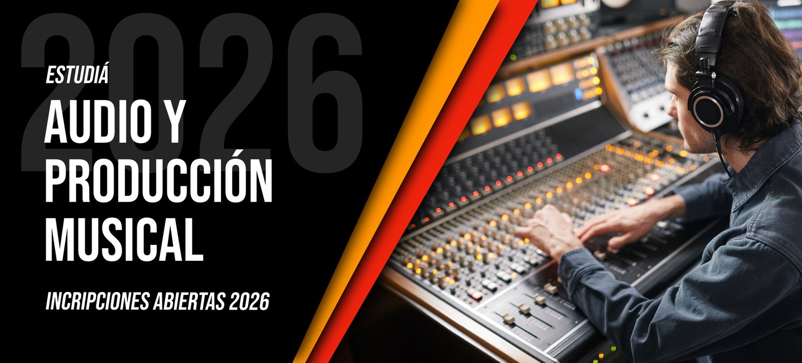 Curso audio y producción musical 2026